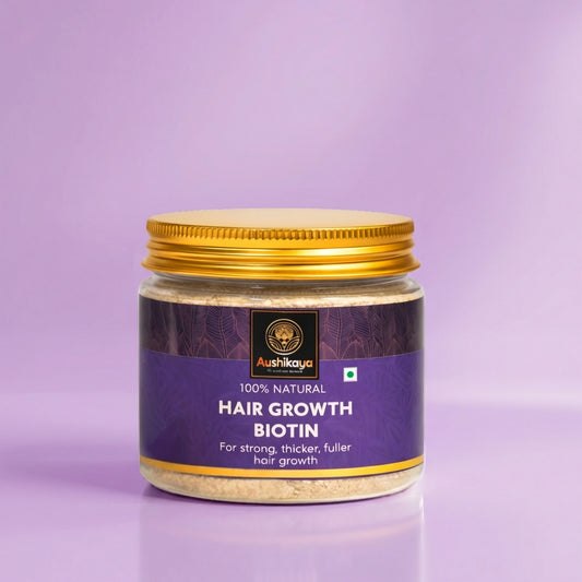 Biotin Powder 125g | With Amla, Bhringraj, Ashwagandha & Herbs | Supports Hair Growth, Stronger & Thicker Hair | For Adults