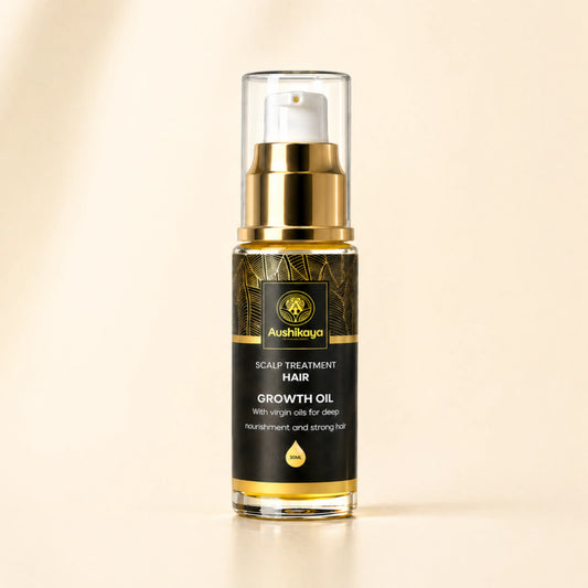 Hair Growth Oil for Men & Women | Ayurvedic Scalp Treatment Oil with Virgin Oils | Reduces Hair Fall, Boosts Hair Growth & Strength | Non-Sticky | 30ml