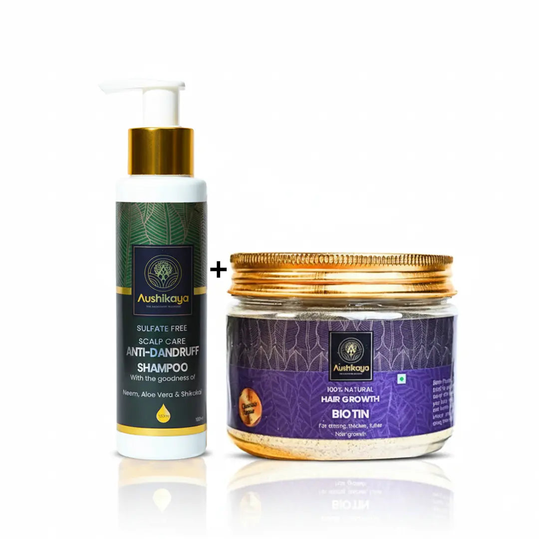 Premium Care Combo (Biotin + Anti Dandruff Shampoo)